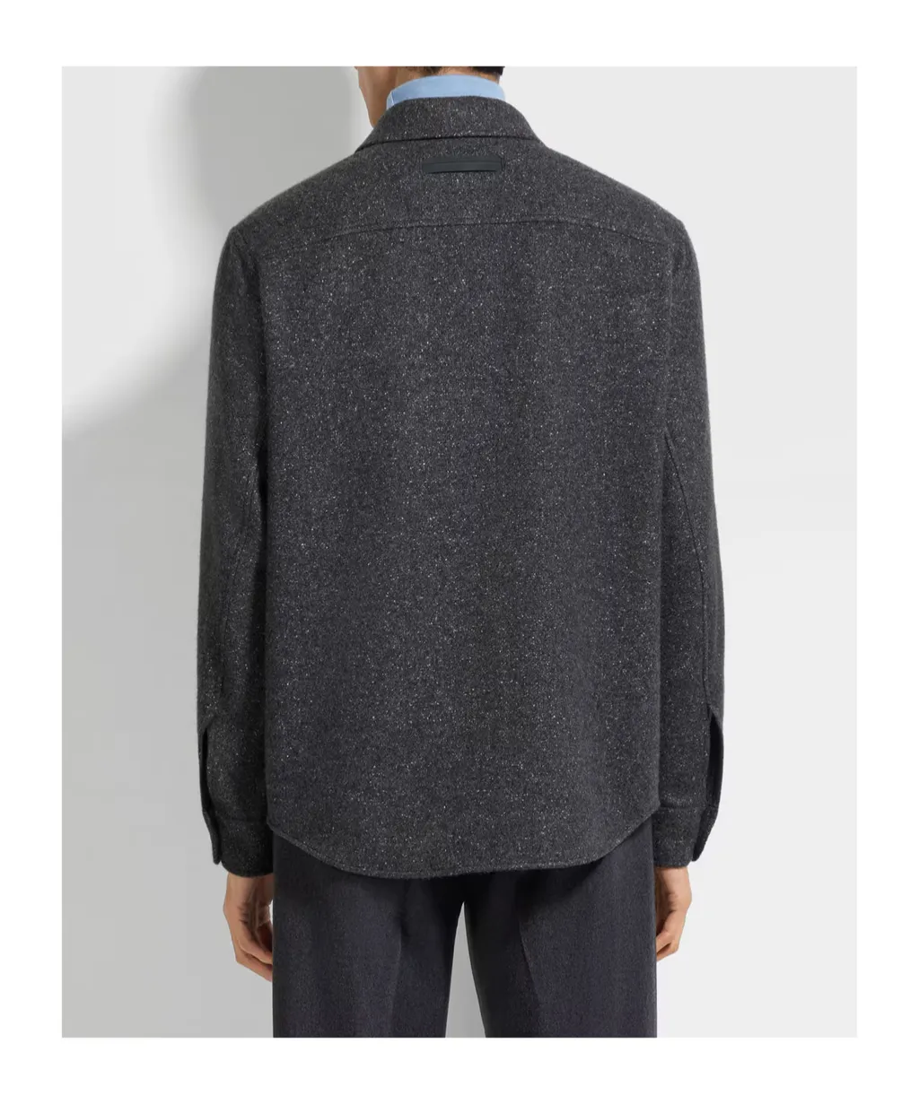 Long-Sleeves Collared Shirt