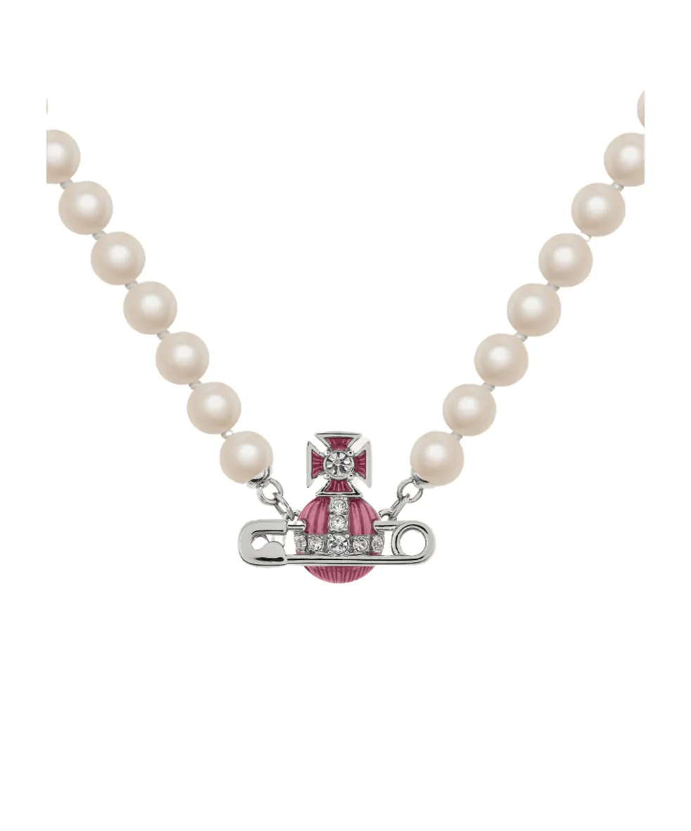 Kitty Pearl Orb Necklace