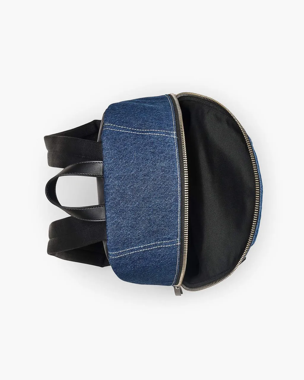 Large The Colourblock Denim Backpack