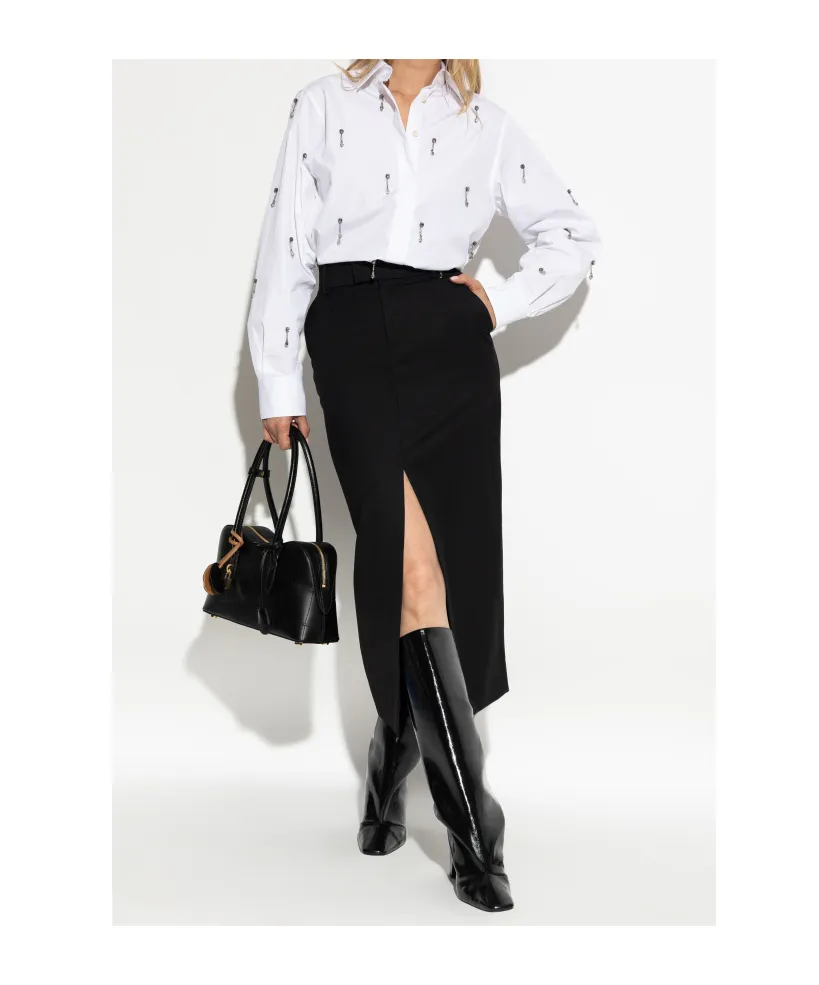 Crystal-Embellished Shirt