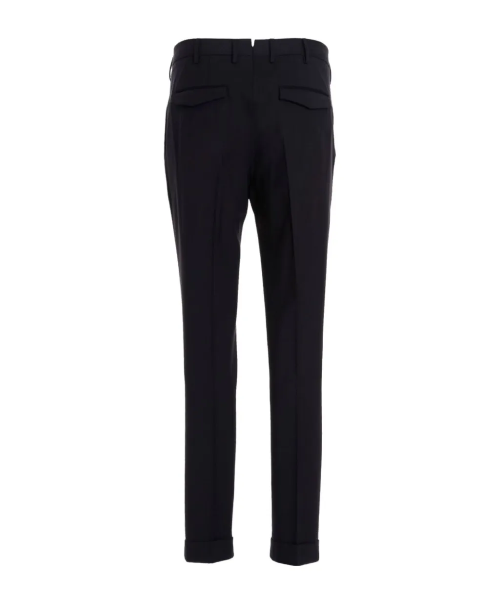 Pt Torino Master Creased Wool Pants