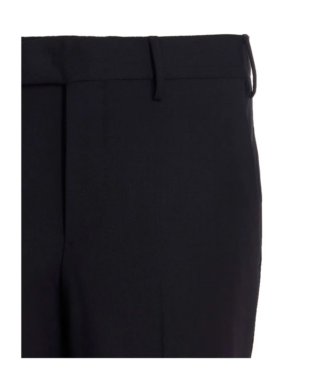 Pt Torino Master Creased Wool Pants