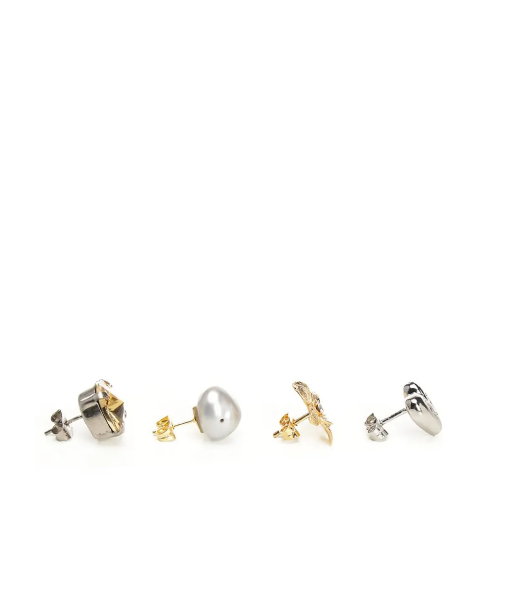 Set Of 4 Earrings