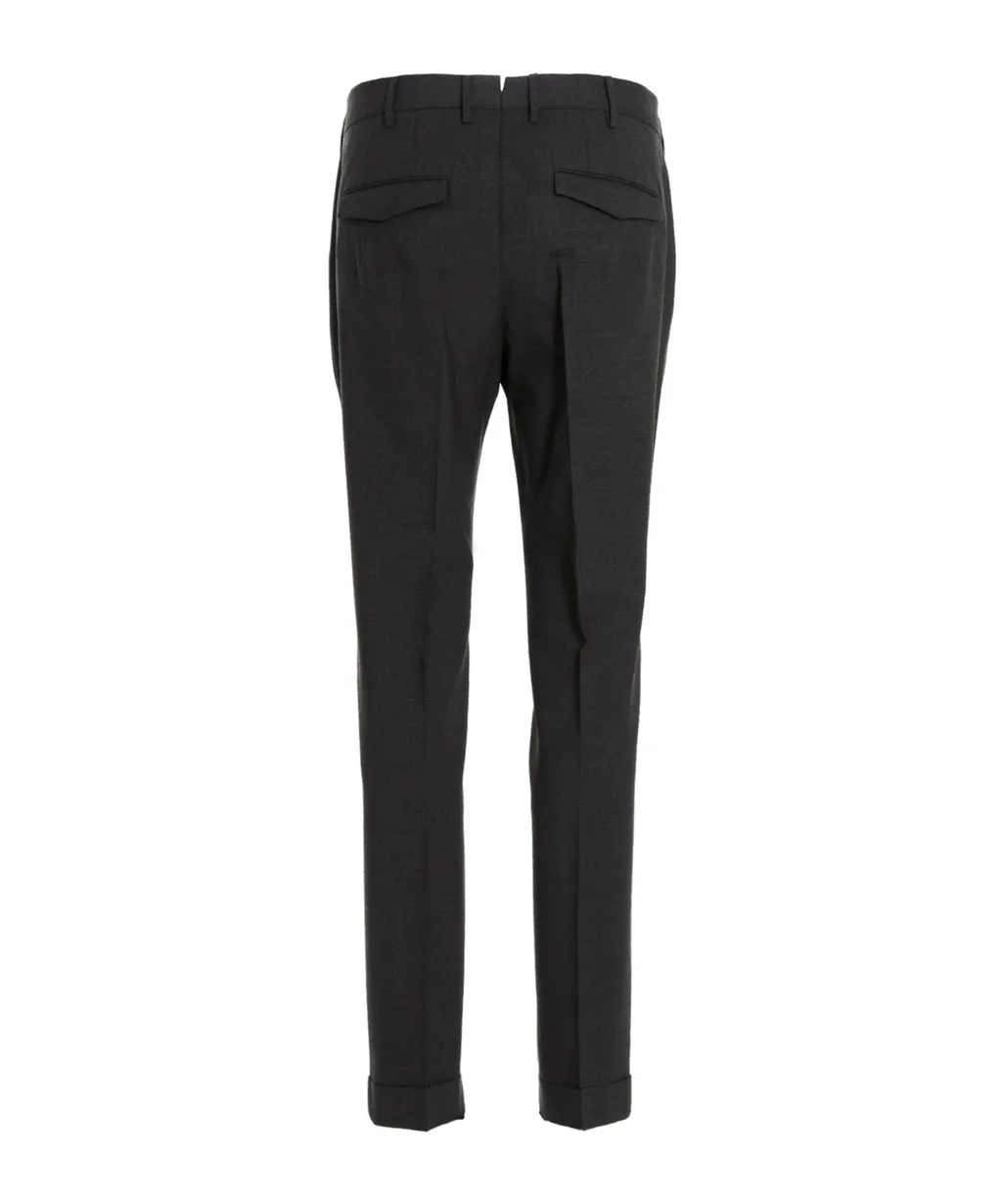 Pt Torino Master Creased Wool Pants