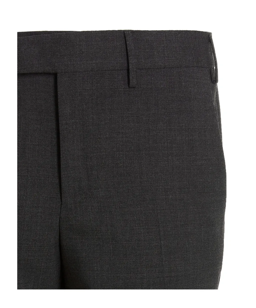 Pt Torino Master Creased Wool Pants