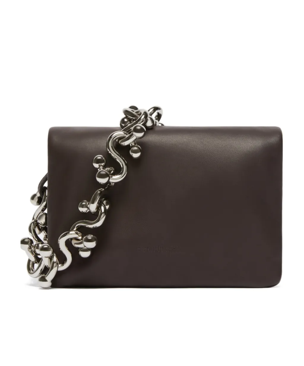 Padded Nappa-Leather Mini Soffy Bag
