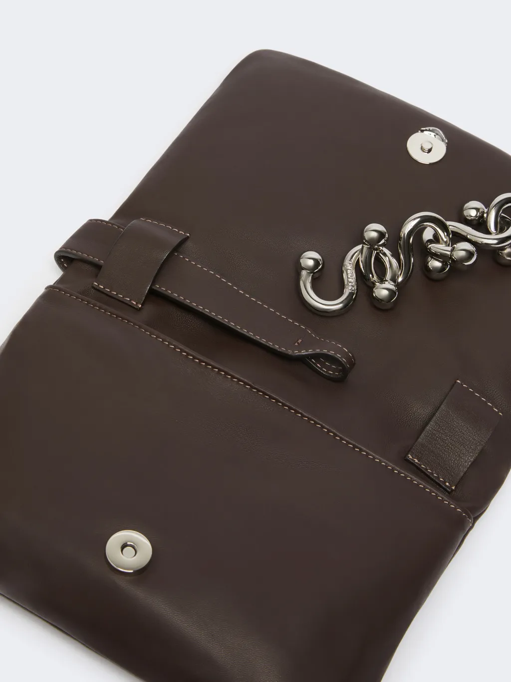 Padded Nappa-Leather Mini Soffy Bag