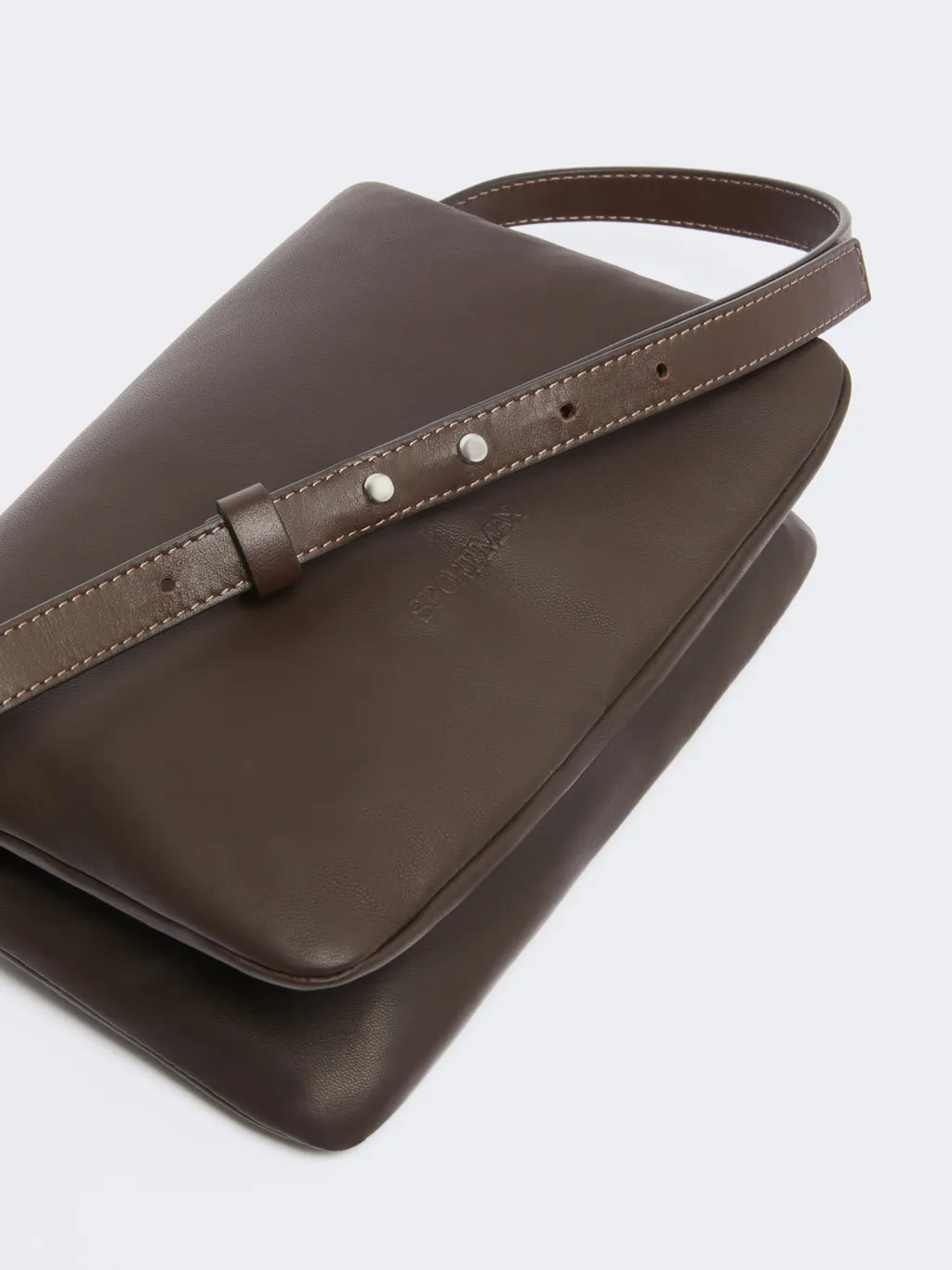 Padded Nappa-Leather Mini Soffy Bag