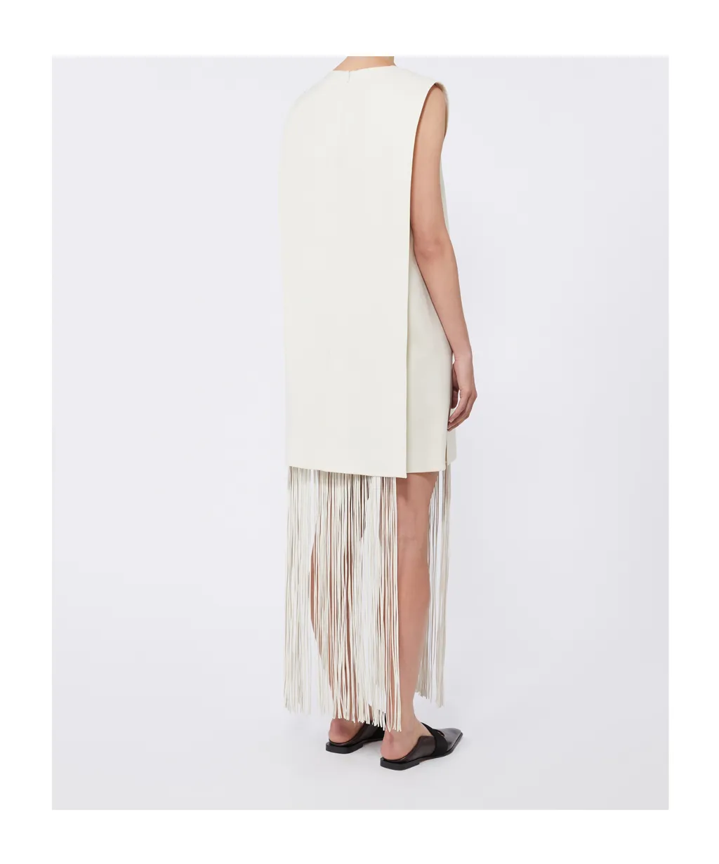 Sportmax Finnici Fringed Midi Dress