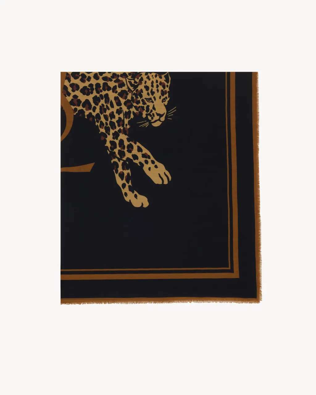 Cassandre Large Square Scarf In Wool Twill
