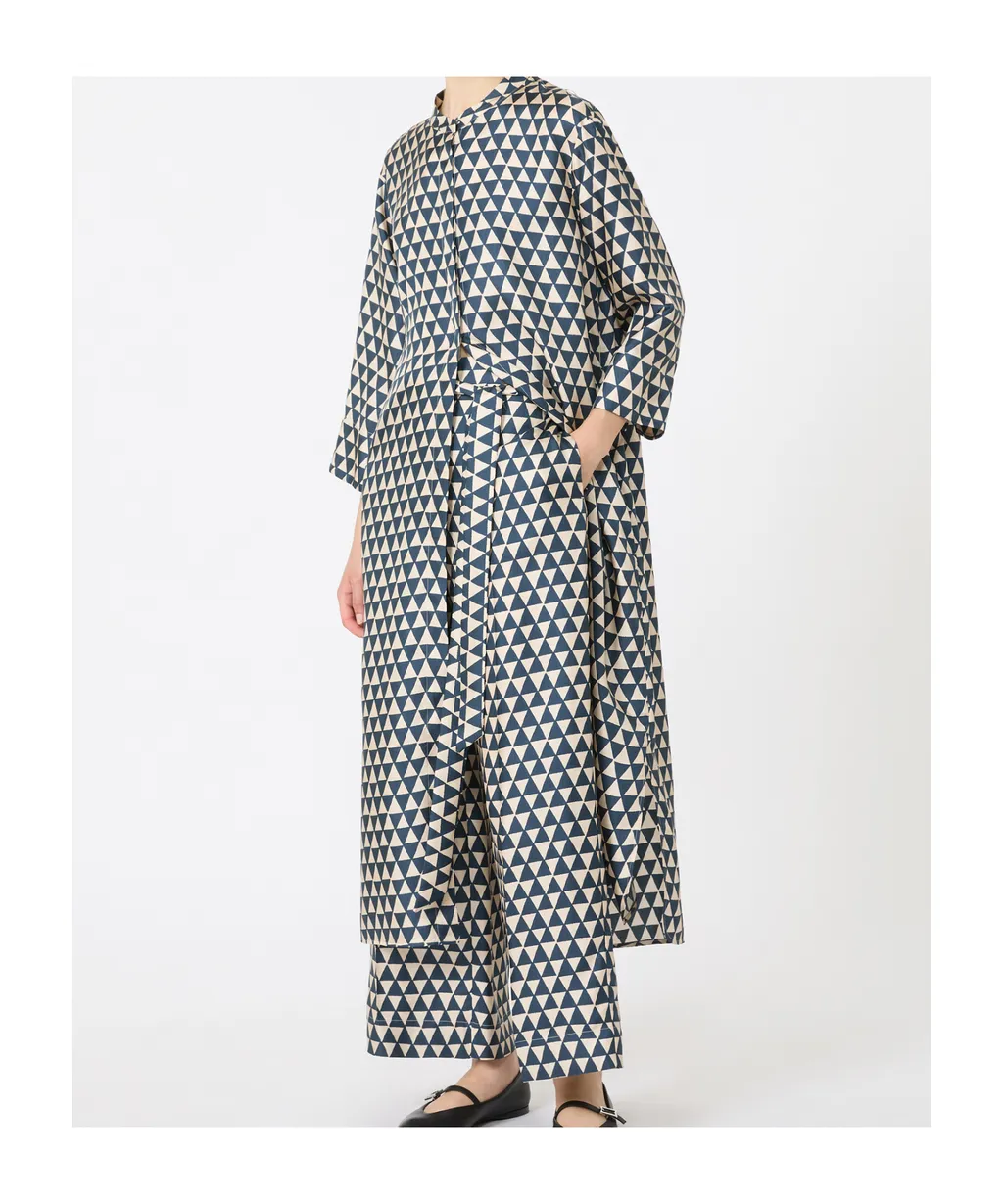 Printed Silk Trousers