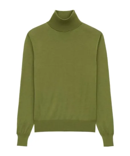 Turtleneck In Cashmere, Wool, And Silk