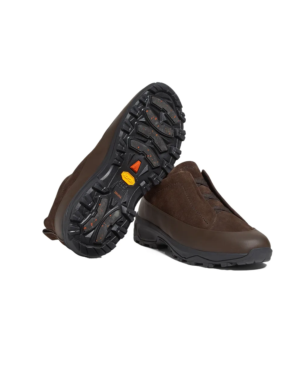 Zegna Triple Stitch Monte Low-Top Sneakers