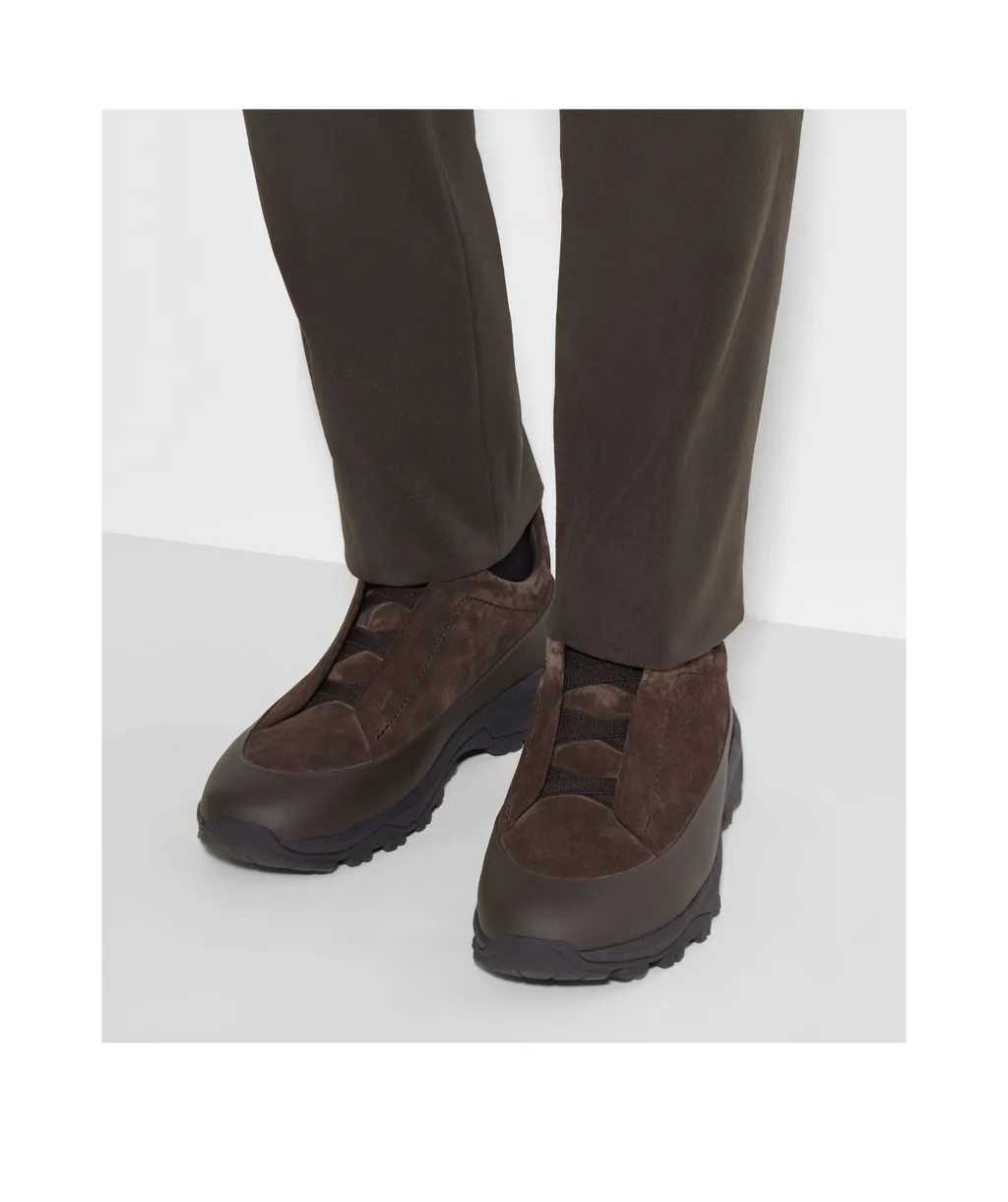 Zegna Triple Stitch Monte Low-Top Sneakers