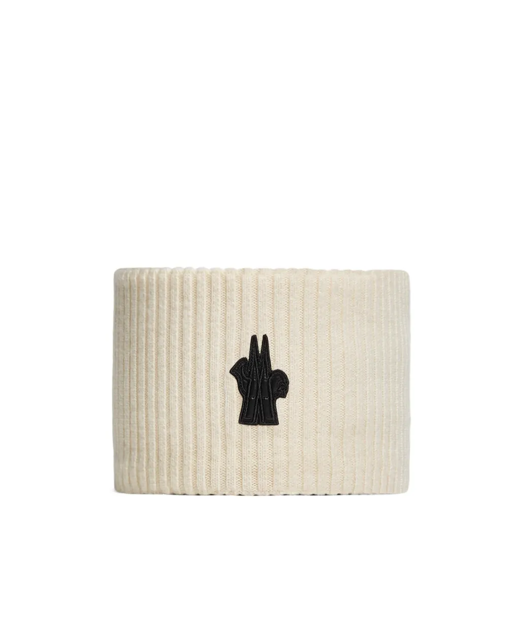 Moncler Grenoble Logo Patch Knitted Headband