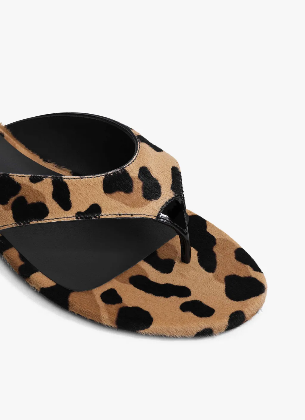 Infradito Leopard Print Slippers