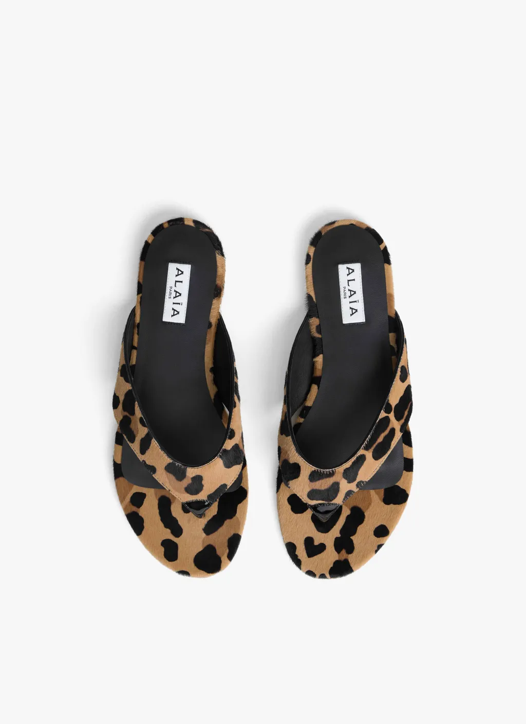 Infradito Leopard Print Slippers