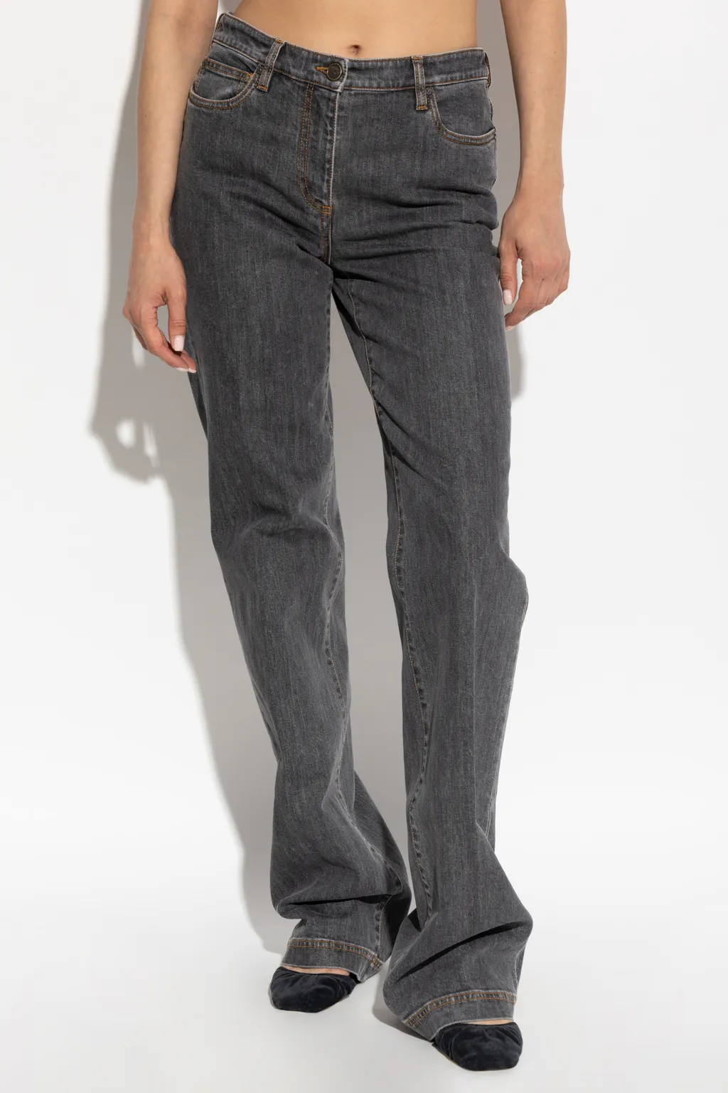 Etro Pegaso Embroidered Jeans