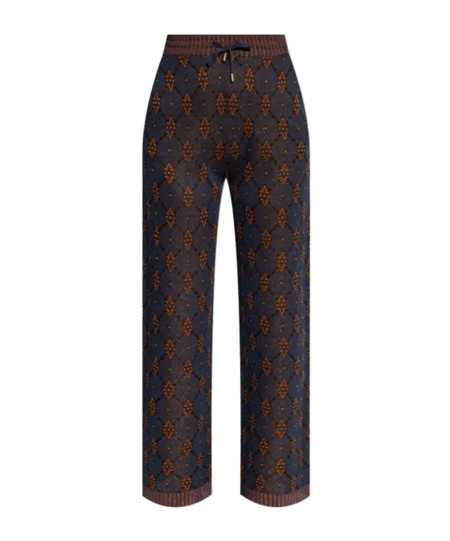 Etro Tie-Inspired Motif Jogging Trousers