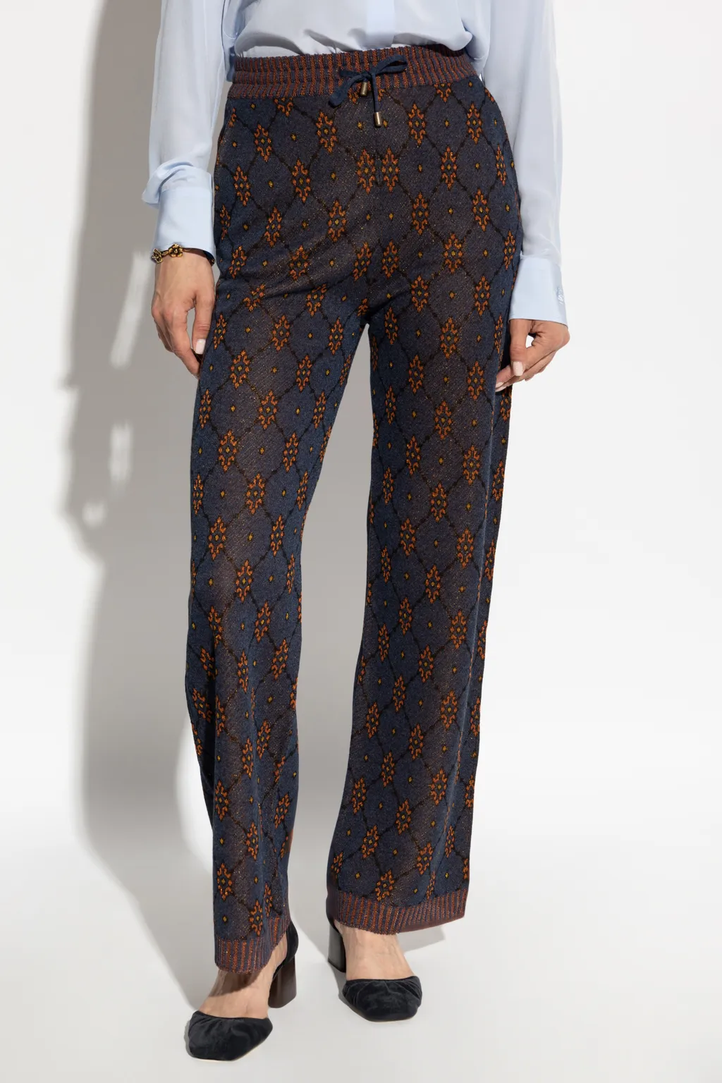 Etro Tie-Inspired Motif Jogging Trousers