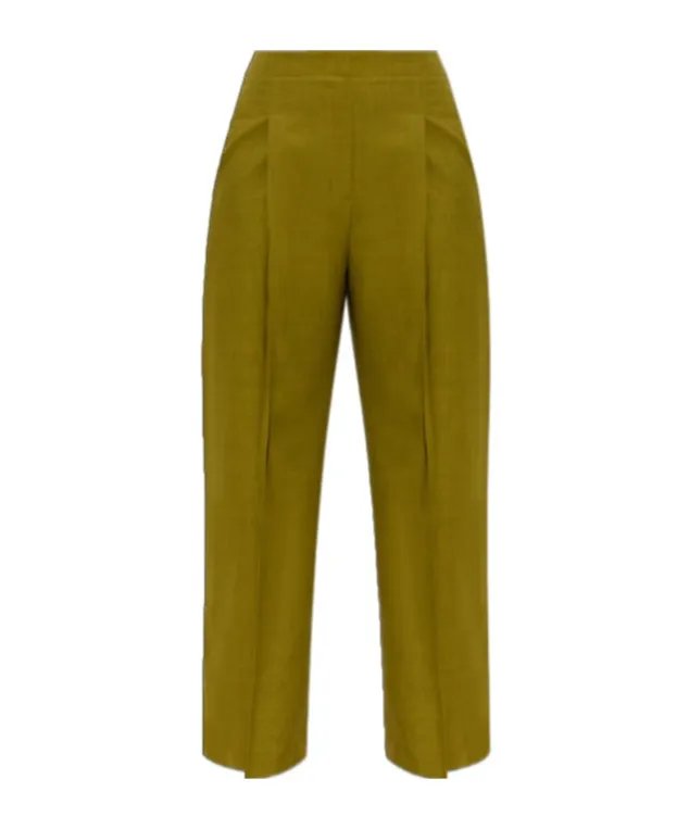 Pleat-Detail Trousers