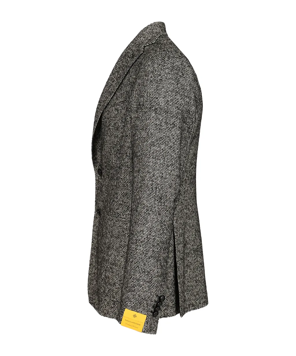Textured Two-Button Blazer