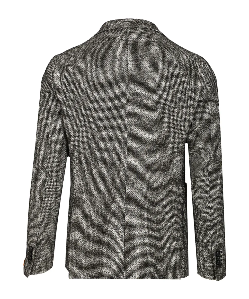 Textured Two-Button Blazer