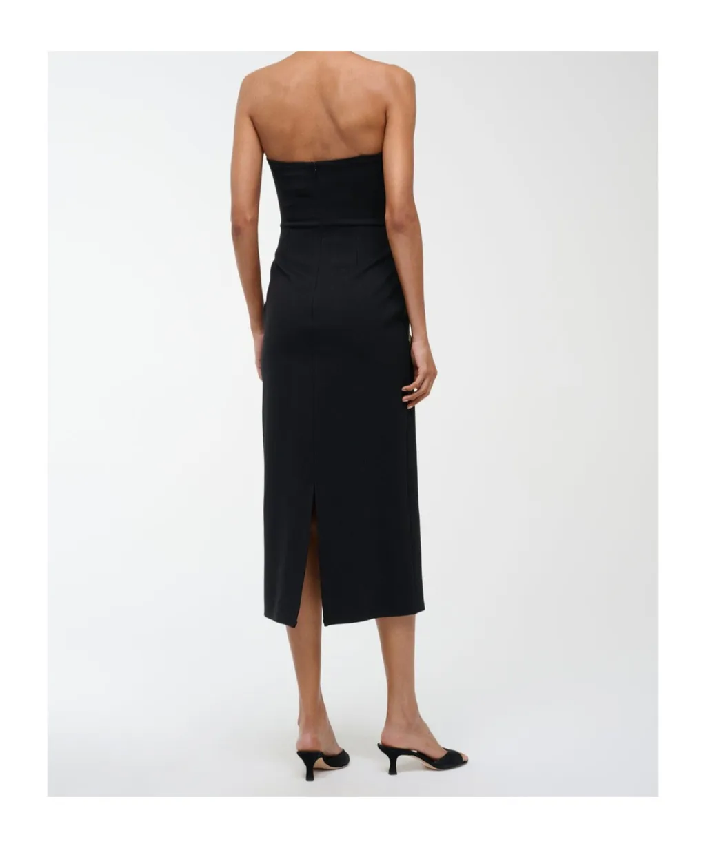 Off-The-Shoulder Midi Dress