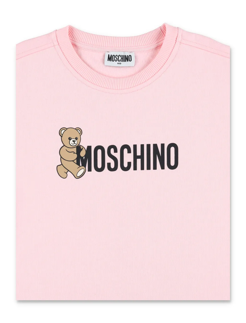 Moschino Kids Logo Teddy Bear Printed Sweat Dress