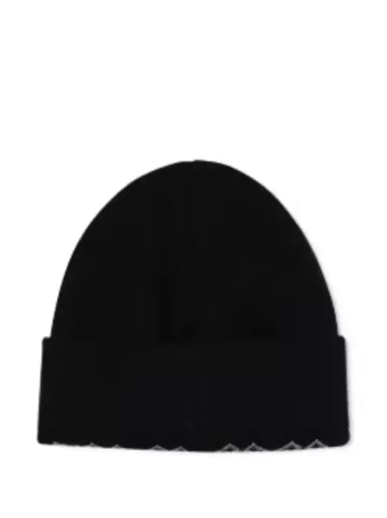 Givenchy Kids Logo-Embroidered Ribbed Beanie