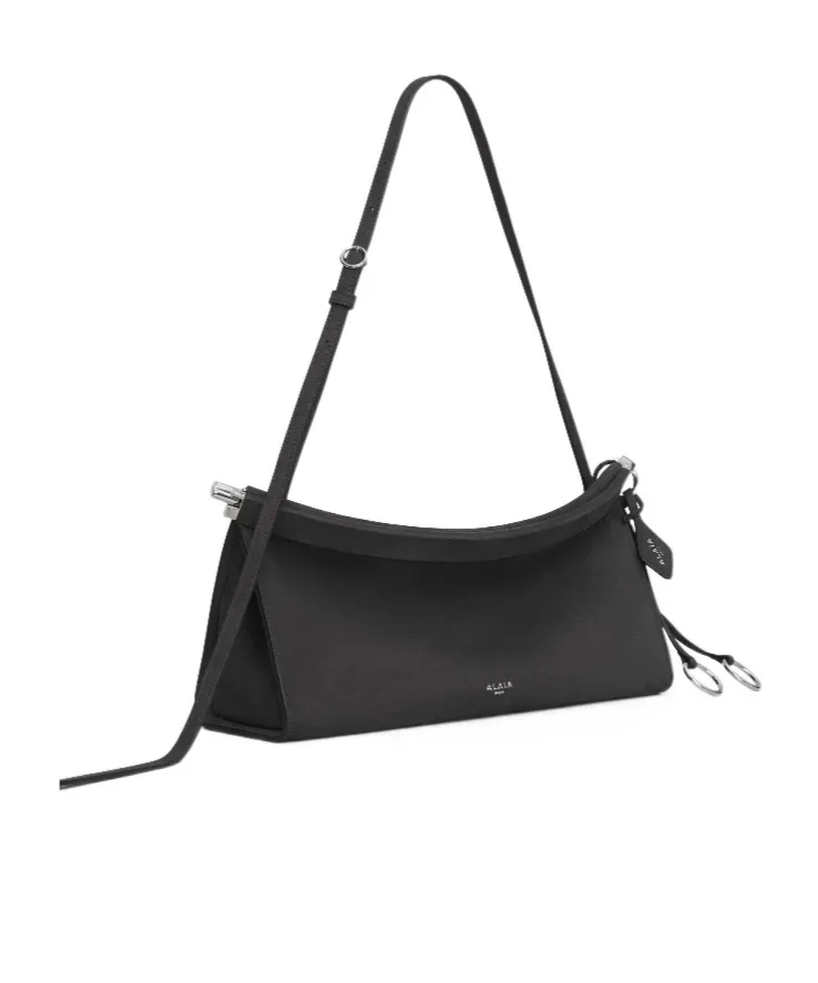 Alaa Le Click East West Medium Shoulder Bag