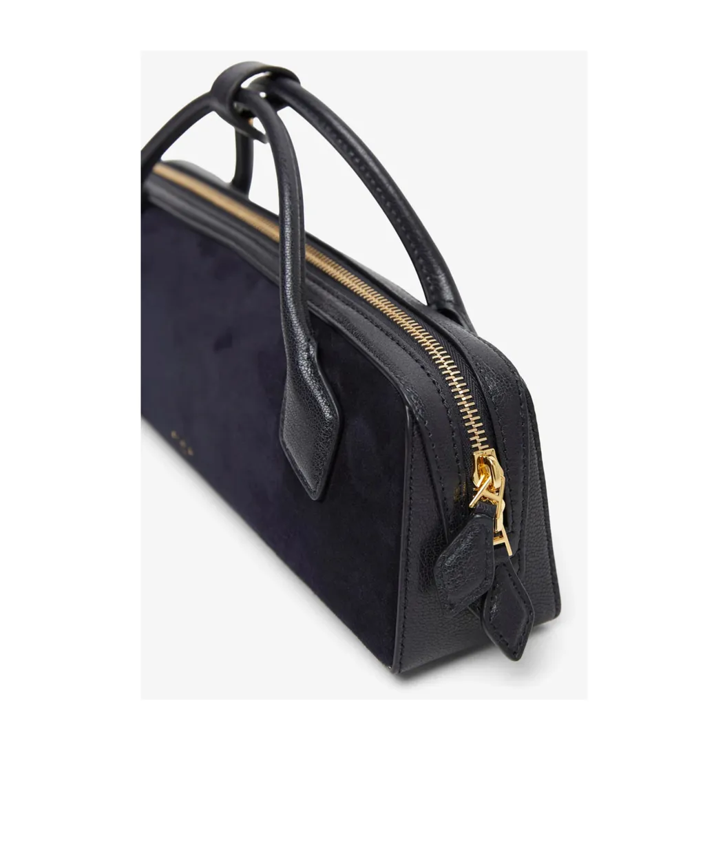 Double Zipper Handbag
