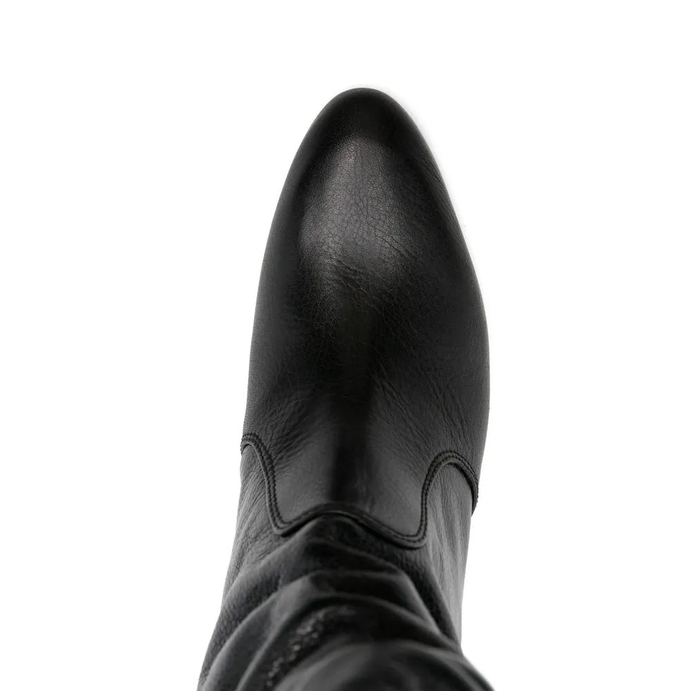 Eychel Ruched Ankle Boots