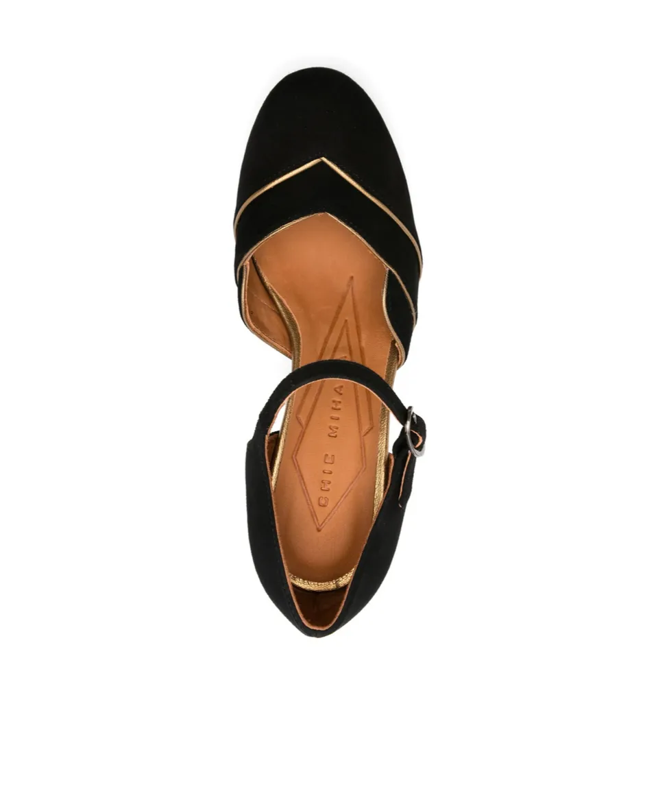 Logo Buckle High Heels