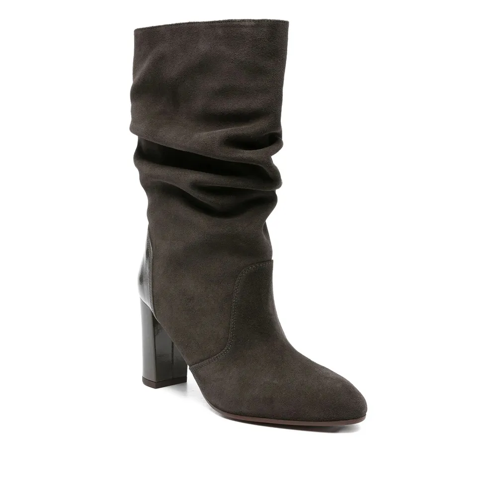 Eychel Chunky Heel Ankle Boots