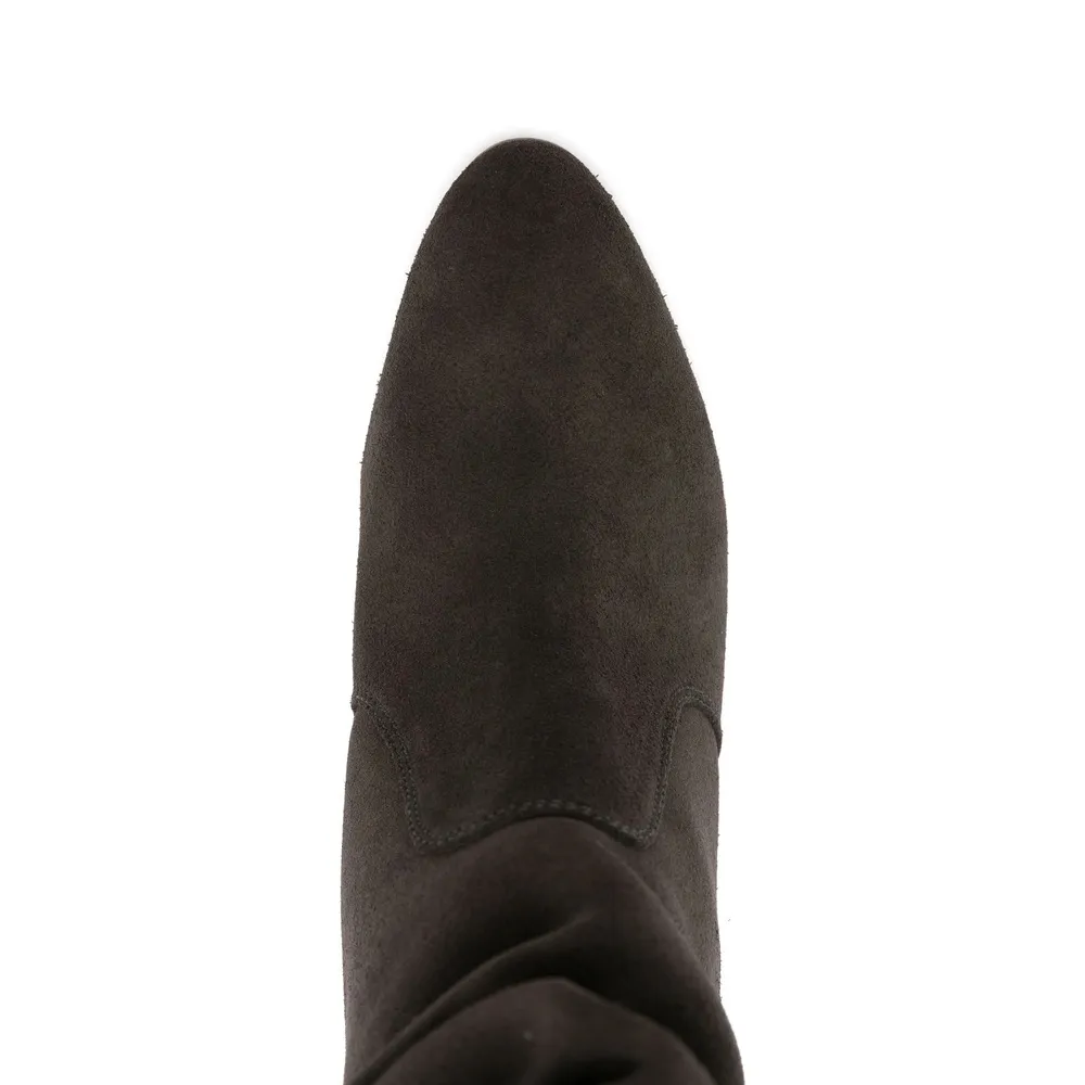 Eychel Chunky Heel Ankle Boots