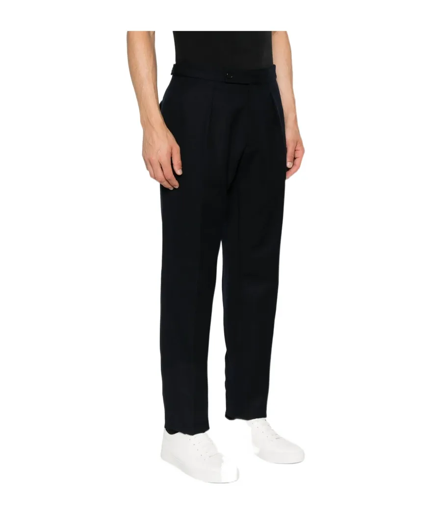 Pleat-Detail Trousers