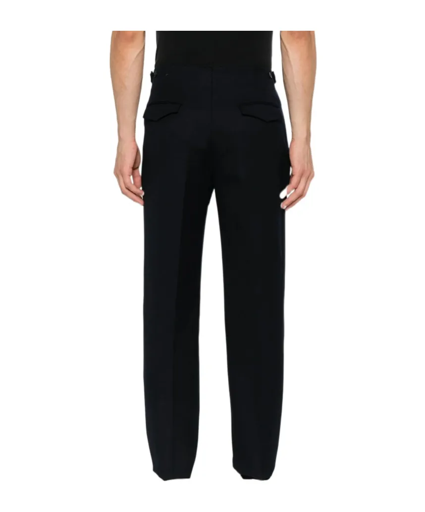 Pleat-Detail Trousers