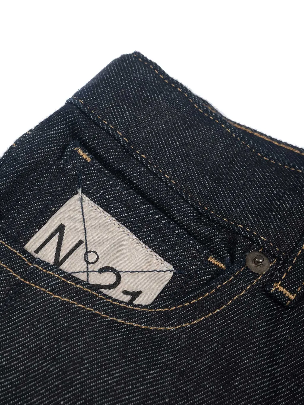 N°21 Kids Logo Embroidered Straight Jeans