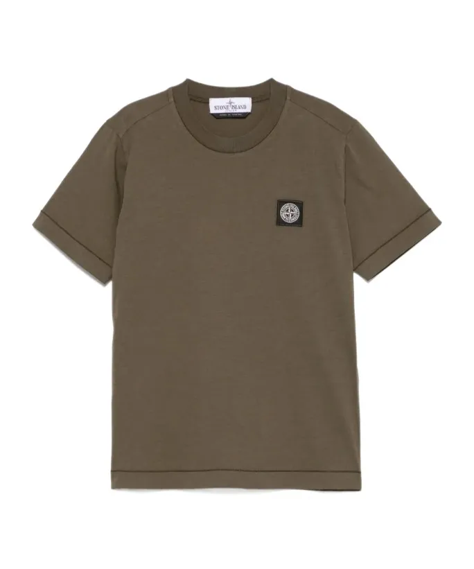 Compass-Patch Cotton T-Shirt