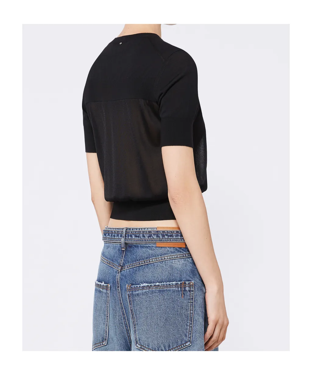 Sportmax Short-Sleeved Crewneck Jumper