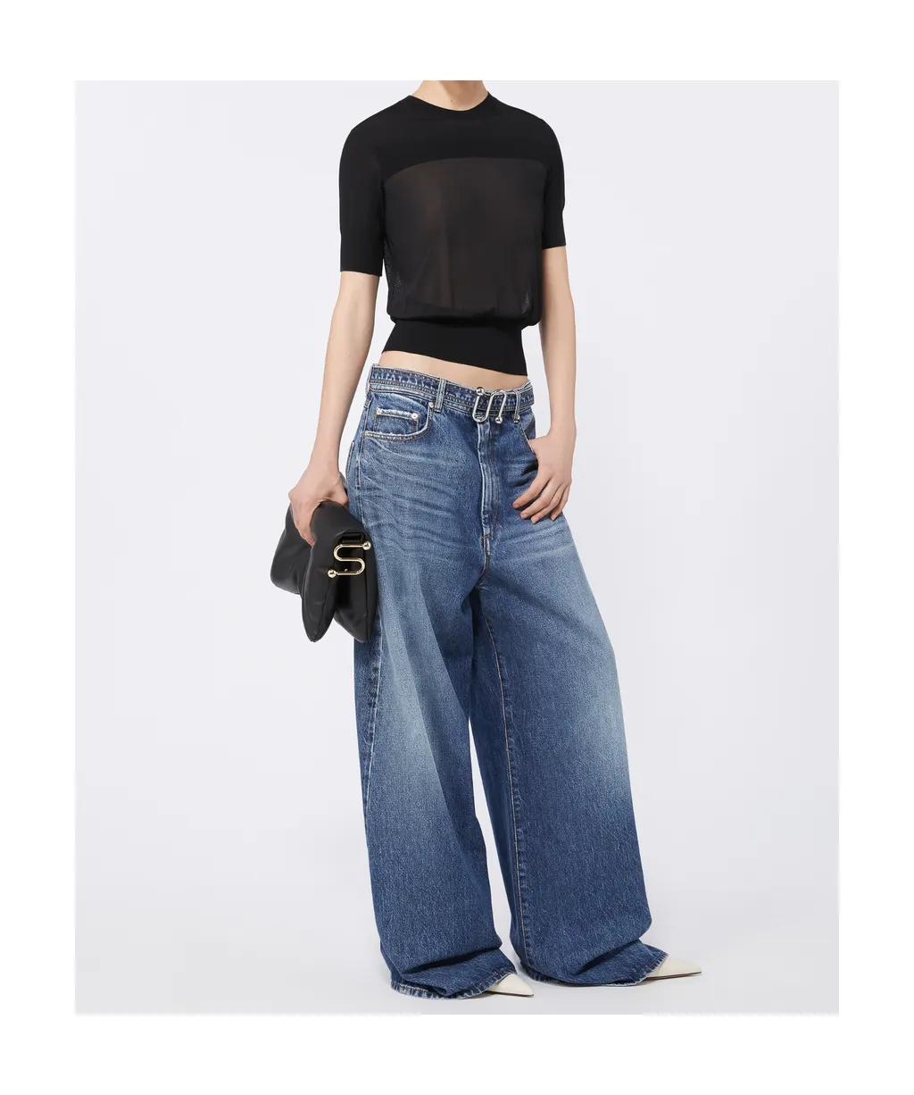 Sportmax Short-Sleeved Crewneck Jumper