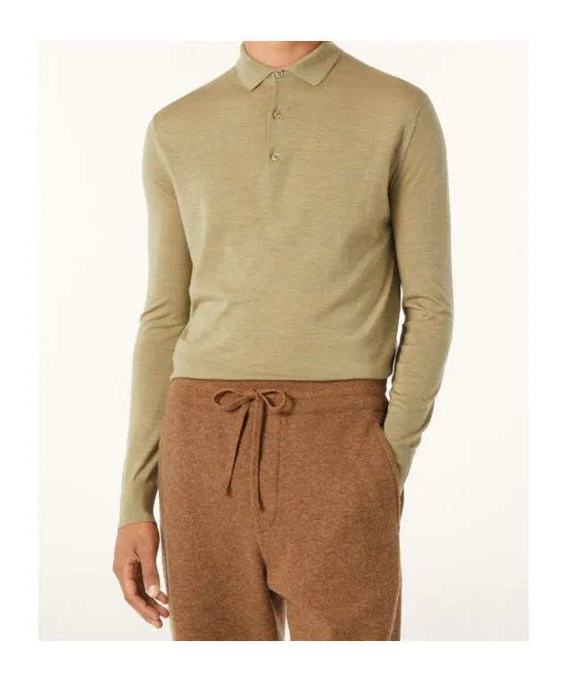 Long-Sleeved Polo-Shirt