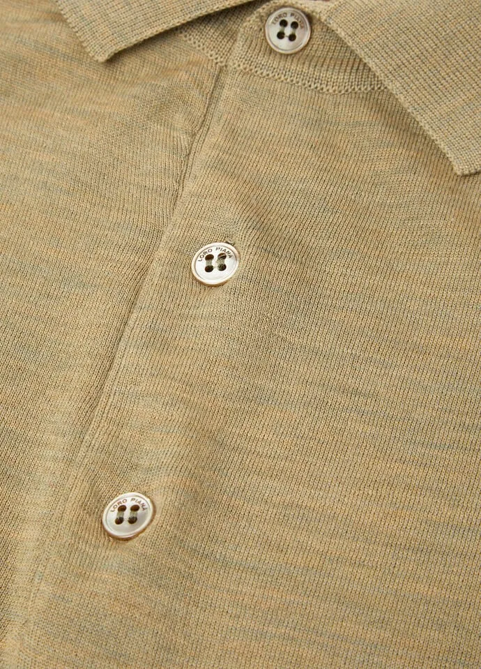 Long-Sleeved Polo-Shirt