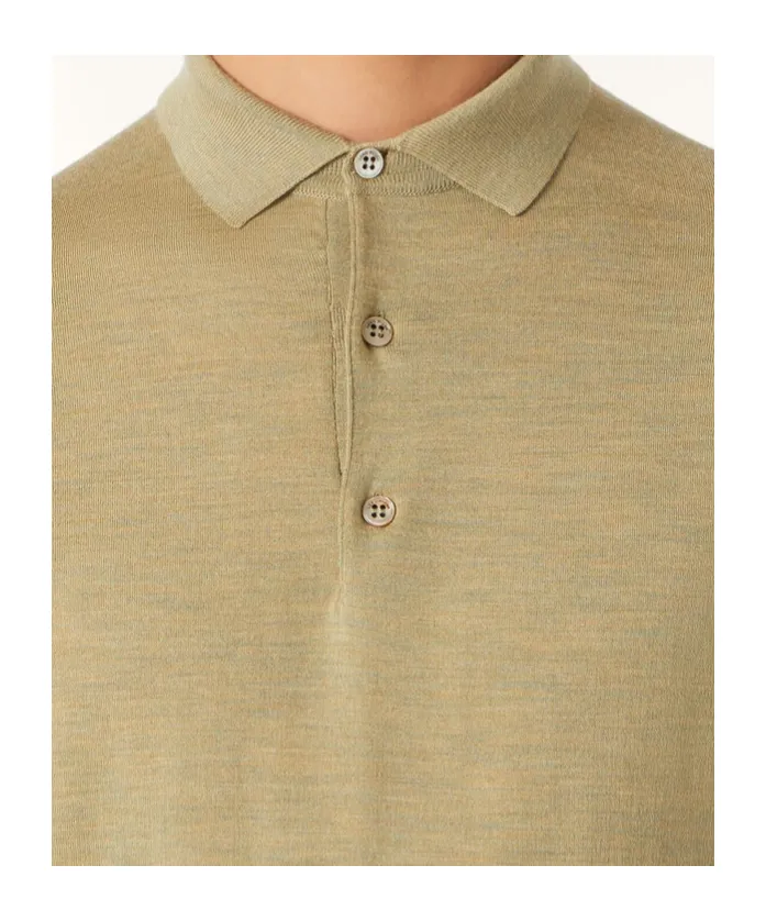 Long-Sleeved Polo-Shirt