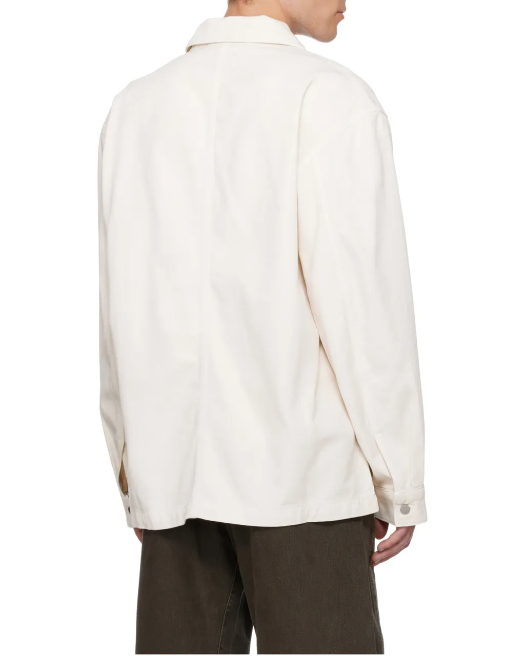 Lemaire Long Sleeved Patch-Pocket Shirt