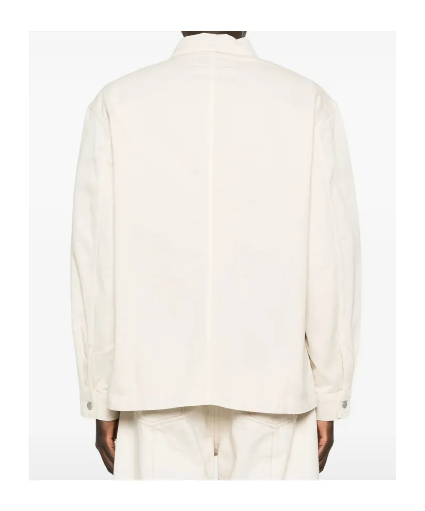 Lemaire Long Sleeved Patch-Pocket Shirt