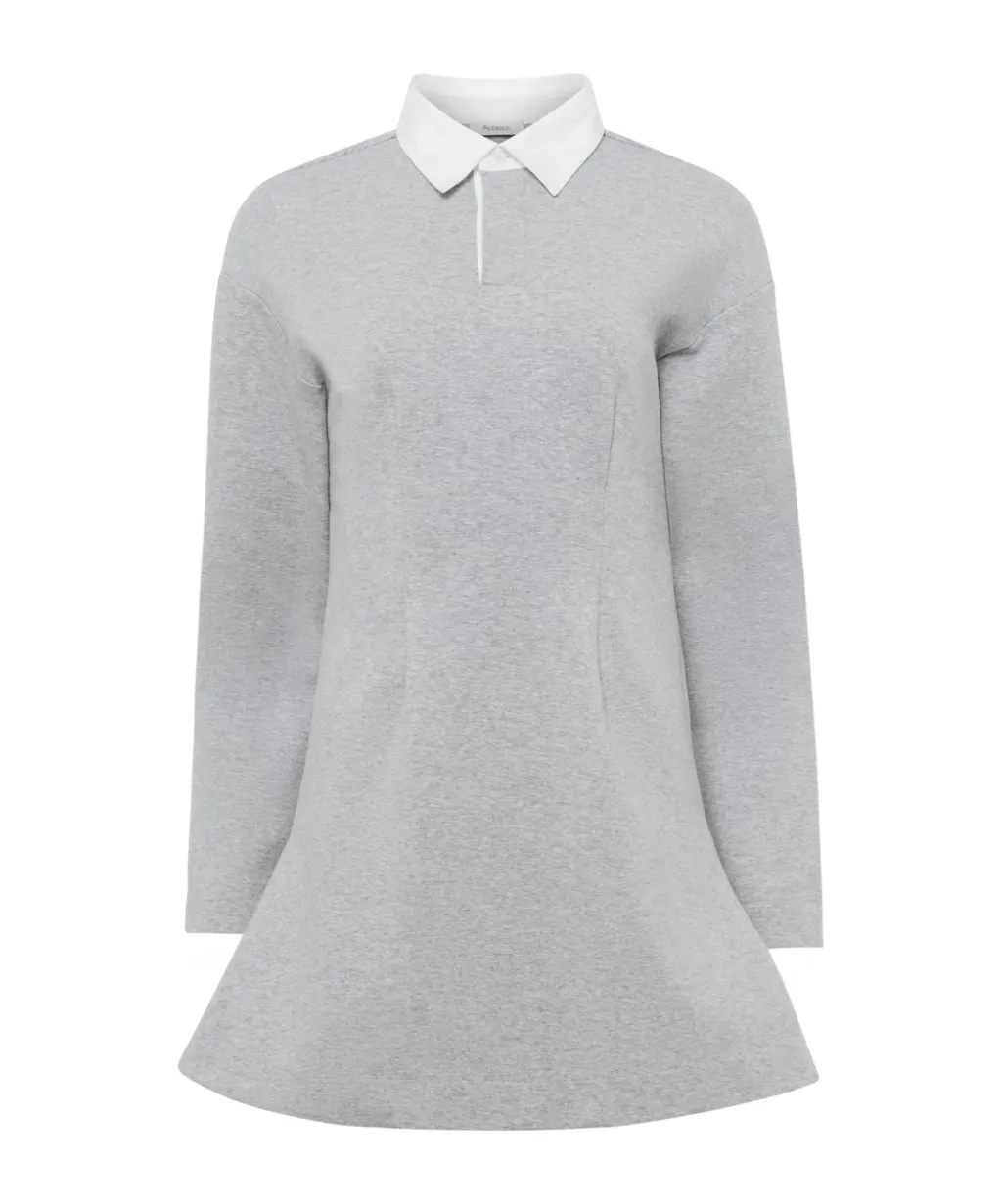 Long-Sleeve Polo Dress