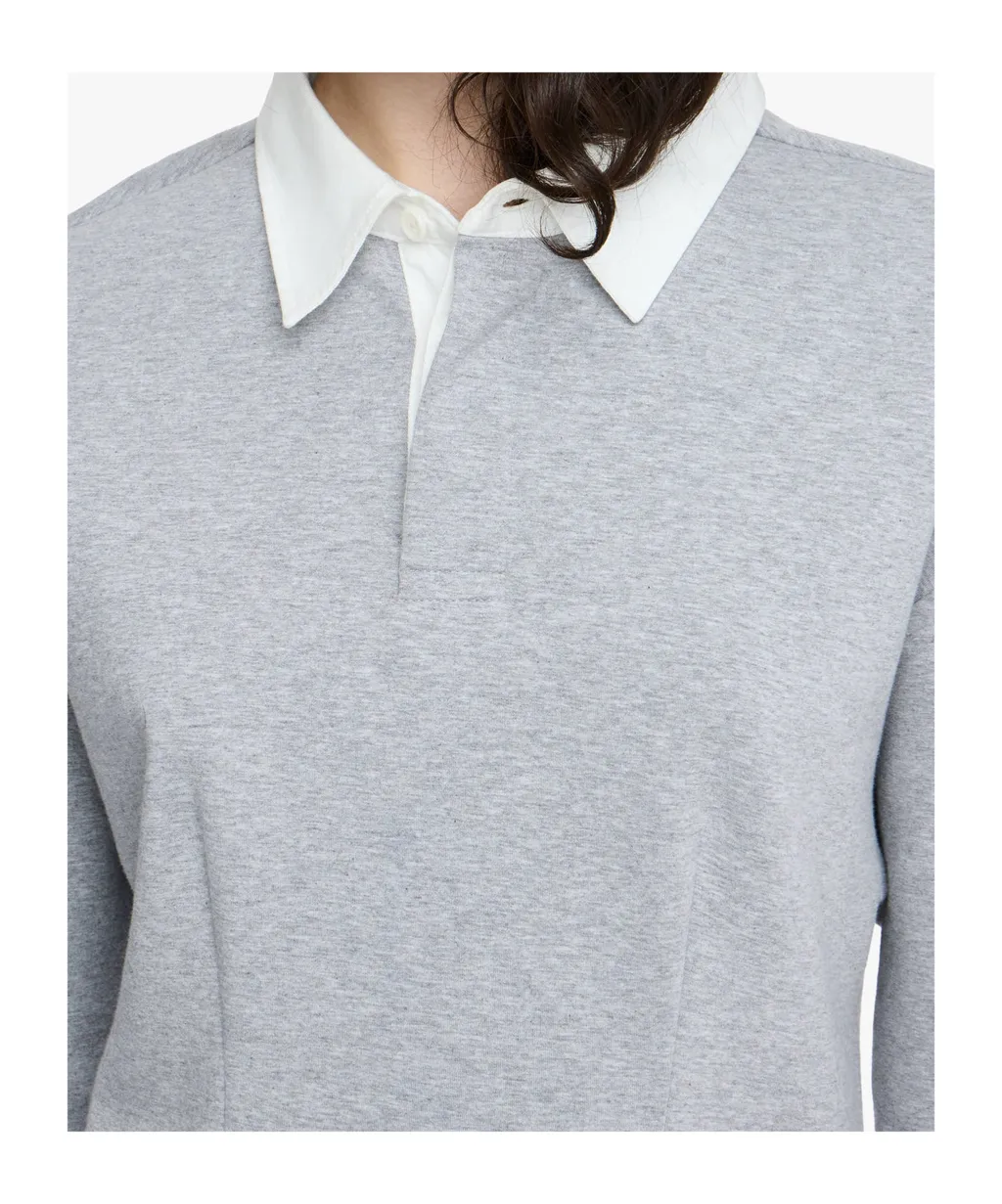Long-Sleeve Polo Dress