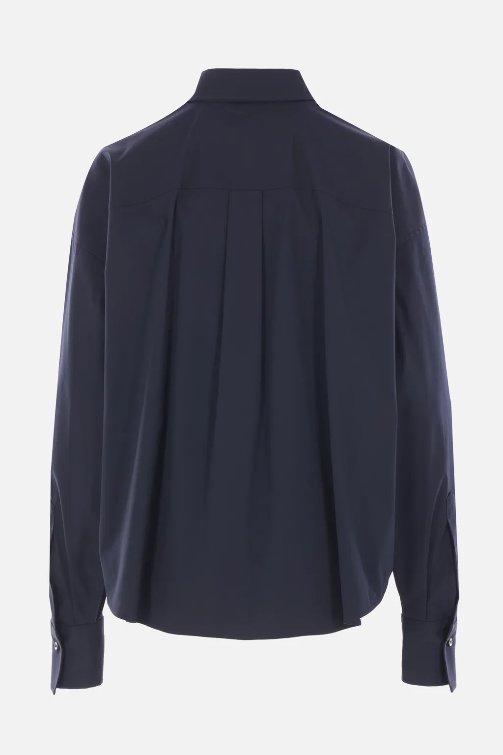 Brunello Cucinelli Monili Detail Curved Hem Shirt